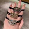 Elastice de Păr cu Strasuri la Modă pentru Fete Inel de Păr Coardă Scrunchie Accesorii Coadă de Cal Headdress Accesorii