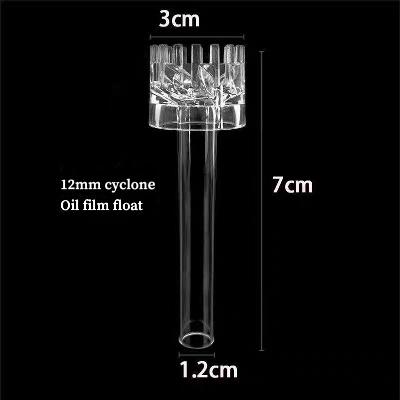 Acrylic Oil Skimmer Aquarium Filter Degreasing Film Float Inlet Outlet Pipe Remove Oil Slick Basket For Shrimp Fish Tank Filter
