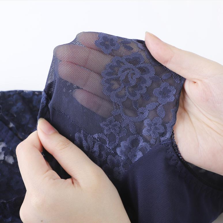 Lace Panties Seamless Women Slimming Underwear Knickers Briefs Seamless High Waist Transparent  Sexy Leggings