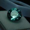 8.85 Ct Natural Montana Sapphire Round Cut CERTIFIED Loose Gemstone Bluish Green A-2830