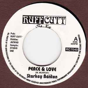 

7inch Record STARKEY BANTON - Peace & Love RC7040 Ruff Cutt UK Reggae, Ska & Dub Used