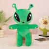 30cm Grünes Alien Plüschtier mit Tentakeln und Hörnern Niedliche Monsterpuppe Weiches Kissen Geschenk für Kinder
