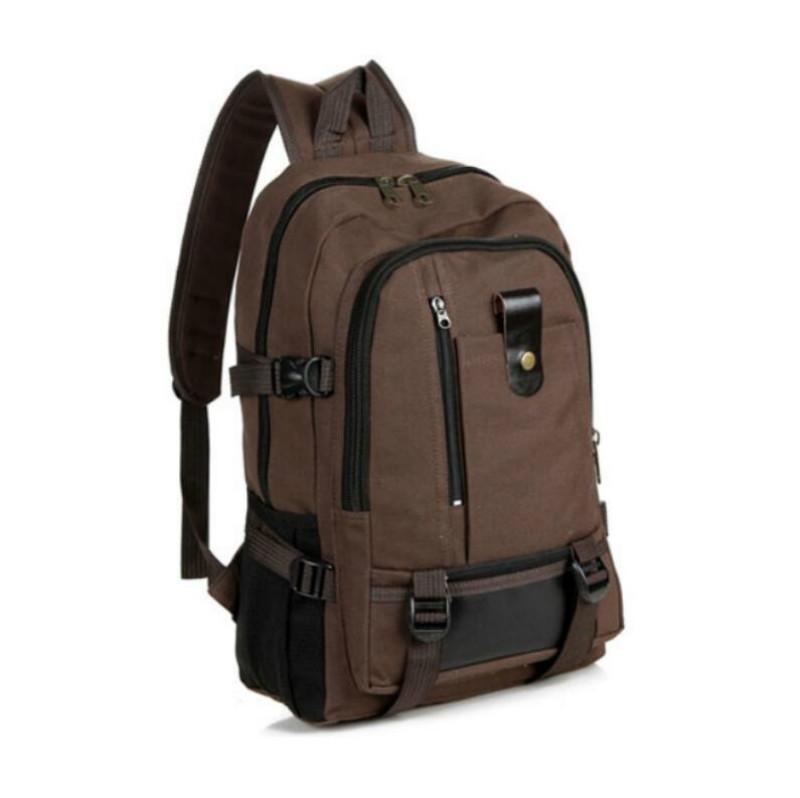Pánský retro plátěný batoh batoh cestovní sportovní taška školní taška na notebook, turistická taška batohy