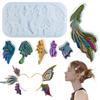 Butterflies Wing Earring Silicone Mold Suitable for Epoxy Resin Diy Craft Backpacks Pendant Ornament Jewelry Making