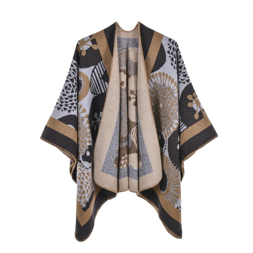 Women S Fashion Warm Scarf Cape For All Seasons