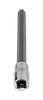 TORX TX40 Bit On 1/4" Socket, Long, 87 Mm