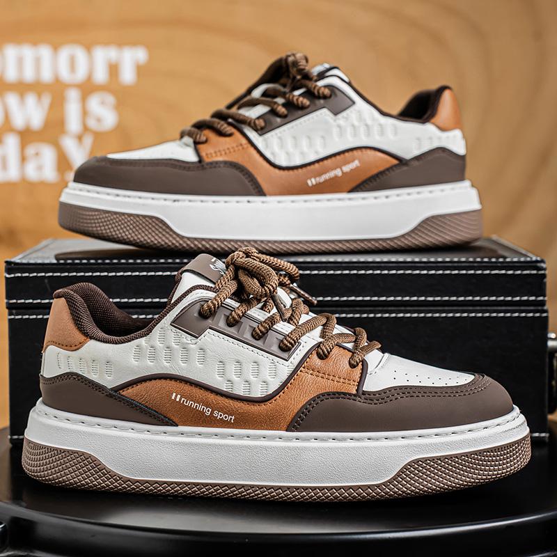 Men 's Casual Four Seasons Fashion Skateboarding Students Comfortable Sneakers Boys Trending Soft Sole Breathable Shoes