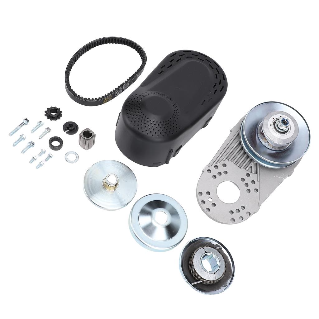 40 Series Torsion Converter Go Kart Clutch Set with 1in 3 4in Driver Clutch Belt For All 8 18 Horsepower Engines