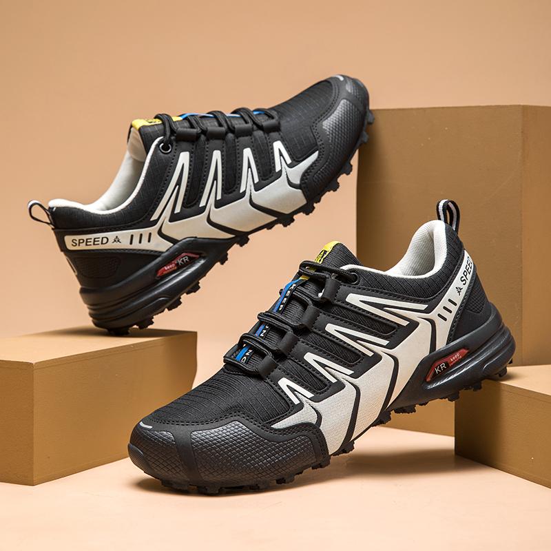 Outdoor Hhiking Shoes Men Shoes Non-Slip Wear-Resistant Breathable Hiking Travel Shoes Tactical Training Hunting Shoes Men