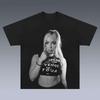 Liv Morgan "Revenge Tour" Vintage Print T-Shirt Men Women Wrestling Fan Casual Streetwear Cotto