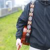 PU Leather Ends Comfortable Strap Acoustic Guitar Bass Strap Belt Accessories