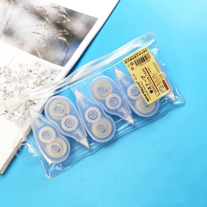 Adorable Correction Tape Set School White Out Corrector Quick Dry Smooth Writing Tapes High Quality Durable Construction Practical Daily Use