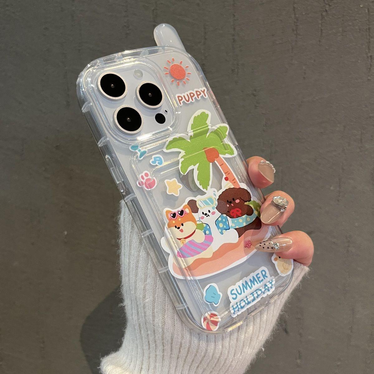 

For Apple 15 Big Brother Card Holder Ultra-thin High-end Lanyard Frosted Four-corner Lanyard Mobile Phone Case For iPhone 16PROMAX