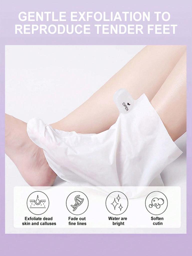 5/10 Packs Foot Peel Mask Deep Moisturizing Exfoliating Socks Soft Baby Feet Peeling Mask Foot Peel