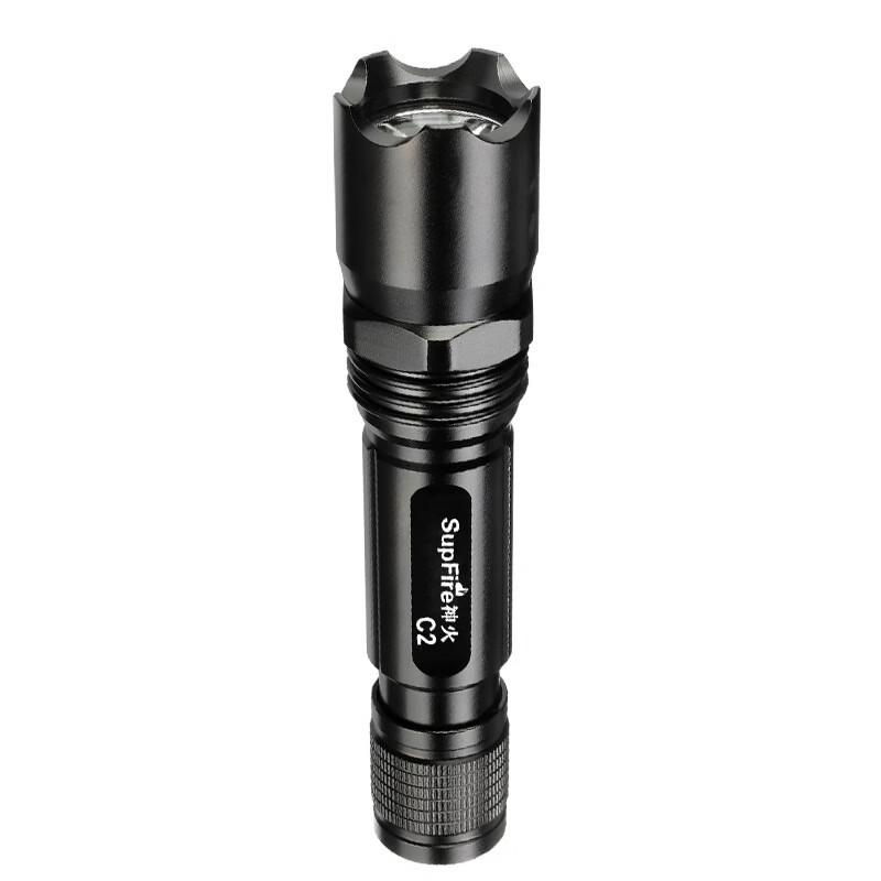 SupFire Mini USB Rechargeable LED Flashlight C2