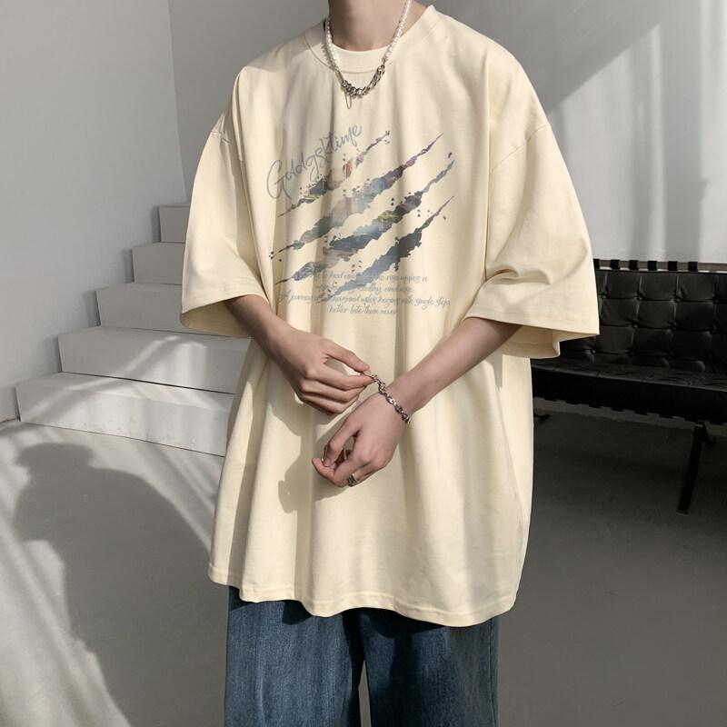 Unisexs Cotton Tshirts White Unisexs 5XL Oversized T Shirt Summer Casual Wear Letter Print Hip Hop Tee Shirts for Unisex Male Clothes