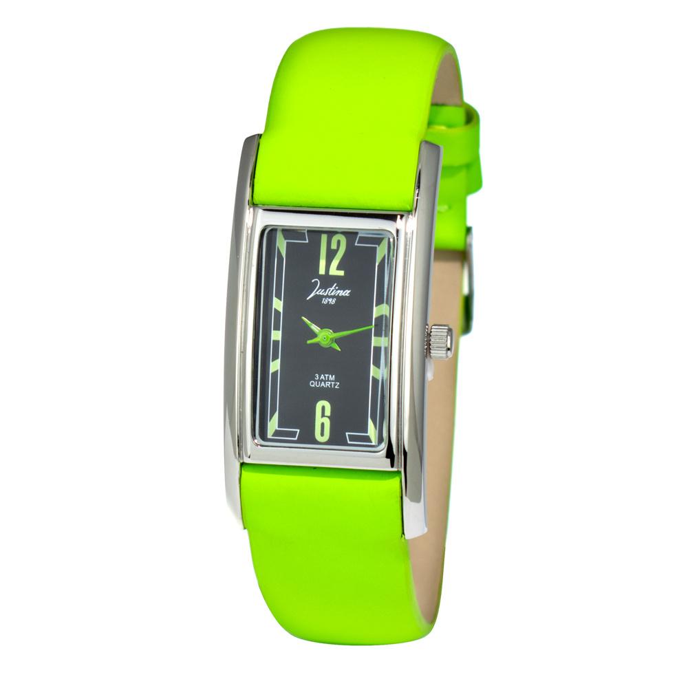 Montre JUSTINA JPV15. Quartz, Couleur noir. Femme. gray