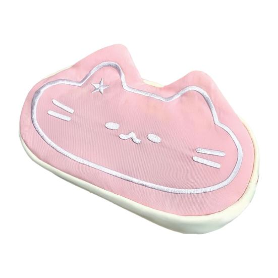 Dokumententasche Cartoon Katze Design Weiches Plüsch Federmäppchen Reißverschluss Schule Reise Make-up Pinsel Stifte Organizer