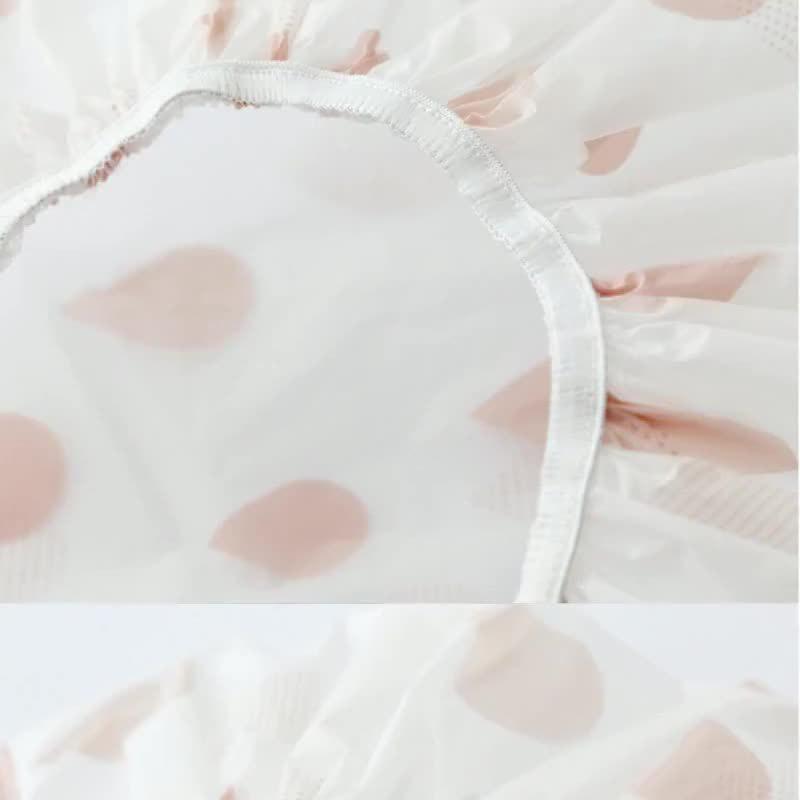 Waterproof EVA Shower Cap for Women - Oil-Proof Hair Cover