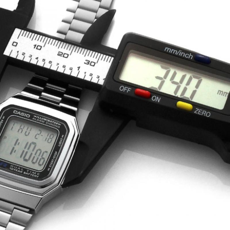 Casio A178wa 1adf  A178wa 1a  Digital Quadratisch Vintage Retro Öffentlich Metalluhr