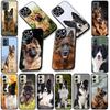 Soft Cover for Apple iPhone 17 16 14 15 Pro Max Plus 15+ 16E XR ProMax Air 16+ Coque Phone Case German Shepherd Dog