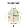 1pc Large Solid Color Background Romantic Heart Pattern Apron, Home Decoration Kitchen Wear, Sleeveless Durable Washable Unisex Cooking Apron,