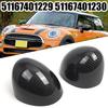 Car LHD Carbon Pattern Side Mirror Cover For Mini Cooper F54 F55 F56 F60 L+R 14-19 Side Wing Rearview Mirror Cover
