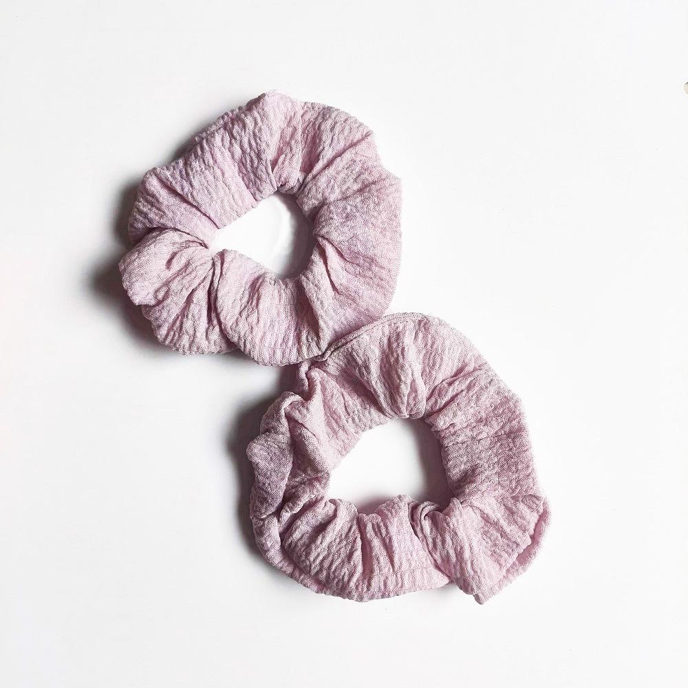 2PCS/4PCS Solid Color Cute Sweet Puff Pattern Hair Hoop for Girls Hair Accessories for Women Hair Rope