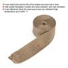 Car High Heat Insulation Fiberglass Car Exhaust Pipe Wrap Tape Auto Accessories
