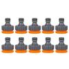 3/5/10-Pcs Female Thread Tap Adapters - 1/2" & 3/4" Quick Connect Tap Fittings for Garden/Watering Systems