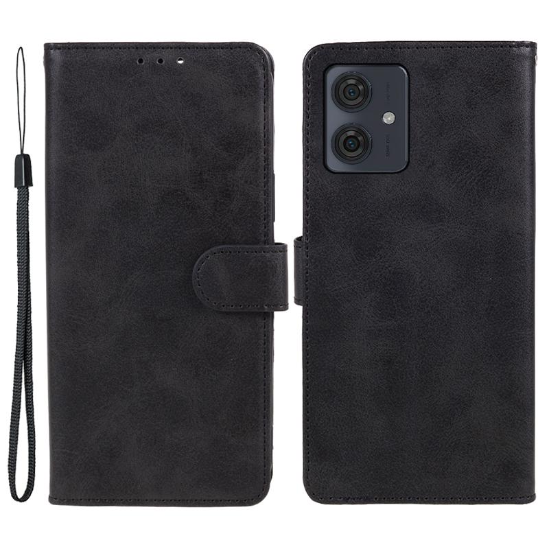 Cell Phone Cover for Motorola Moto G54 5G Case Slim-Fit PU Leather Wallet Stand Shell
