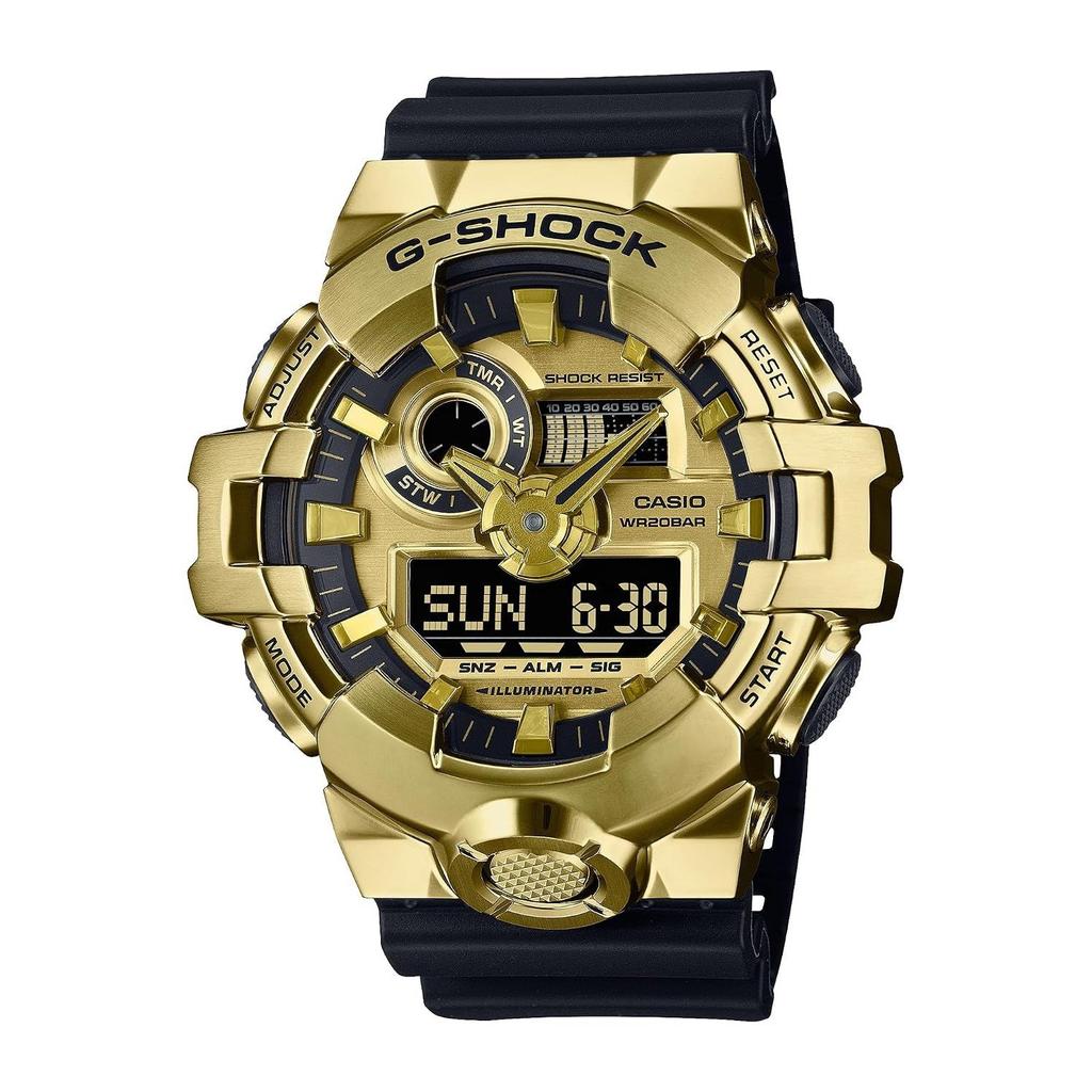 Casio Wristwatch G-Shock Metal Covered Biomass Plastic GM-700G-9AJF Mens Black