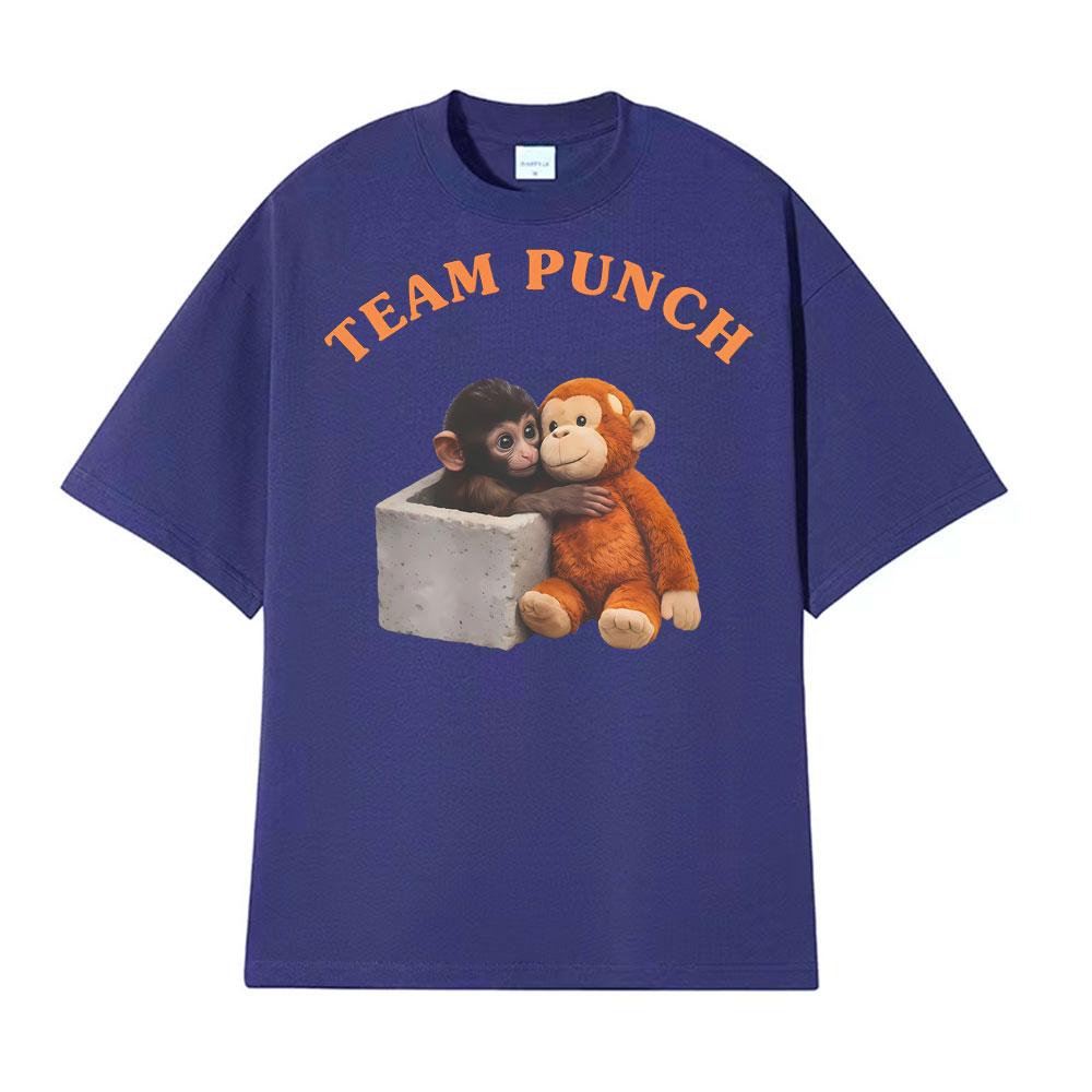 Punch The Monkey Printed T Shirts Men Women Summer Fashion Harajuku High Quality Tshirt Comfort Casual ONeck Oversized T Shirt