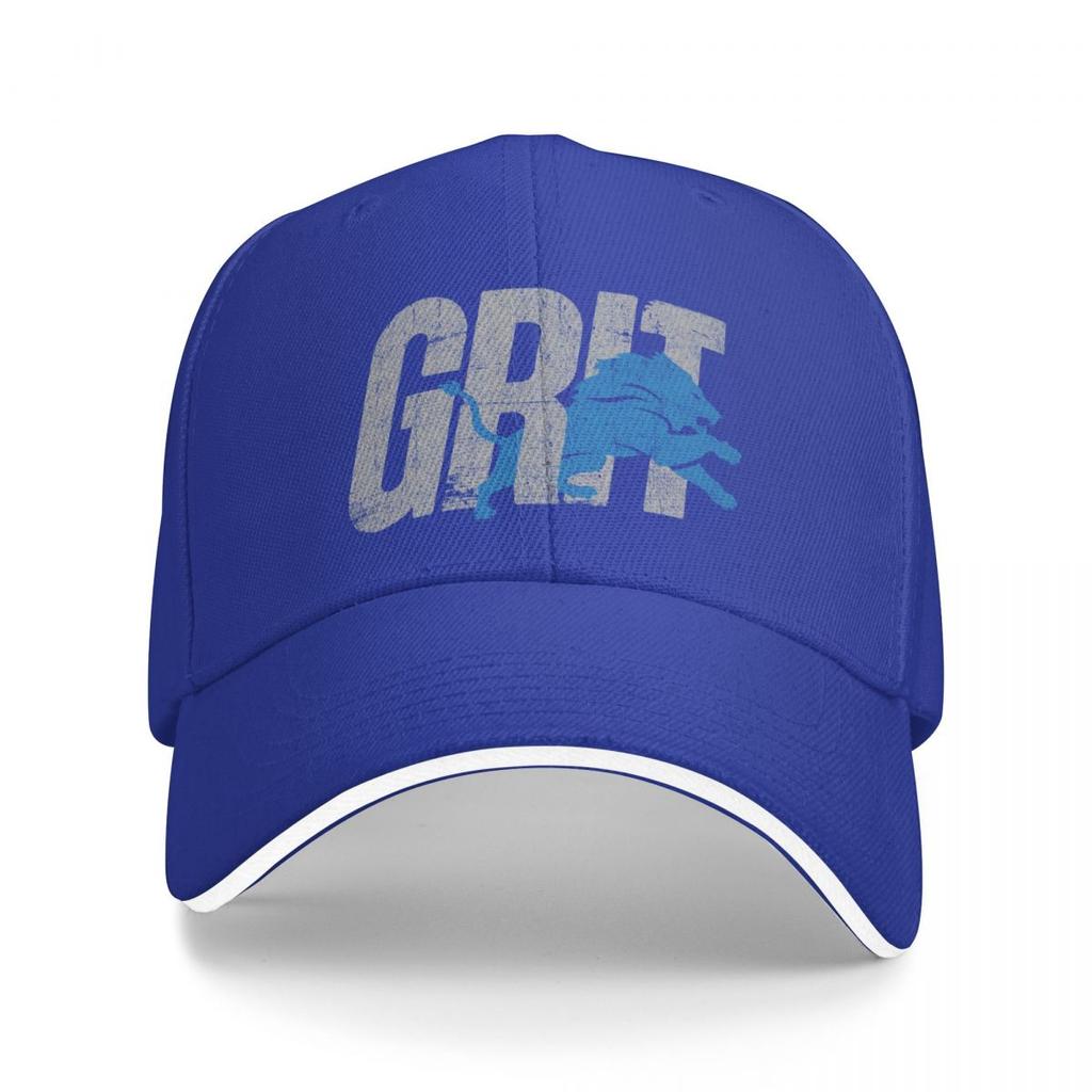 Detroit Grit (Variant) Baseballkeps Hatt Lyxmärke derbyhatt Huva Unisex hattar Dam