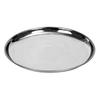 Steel Tray Kitchen Tray Plate Serving Platter Round 18 cm