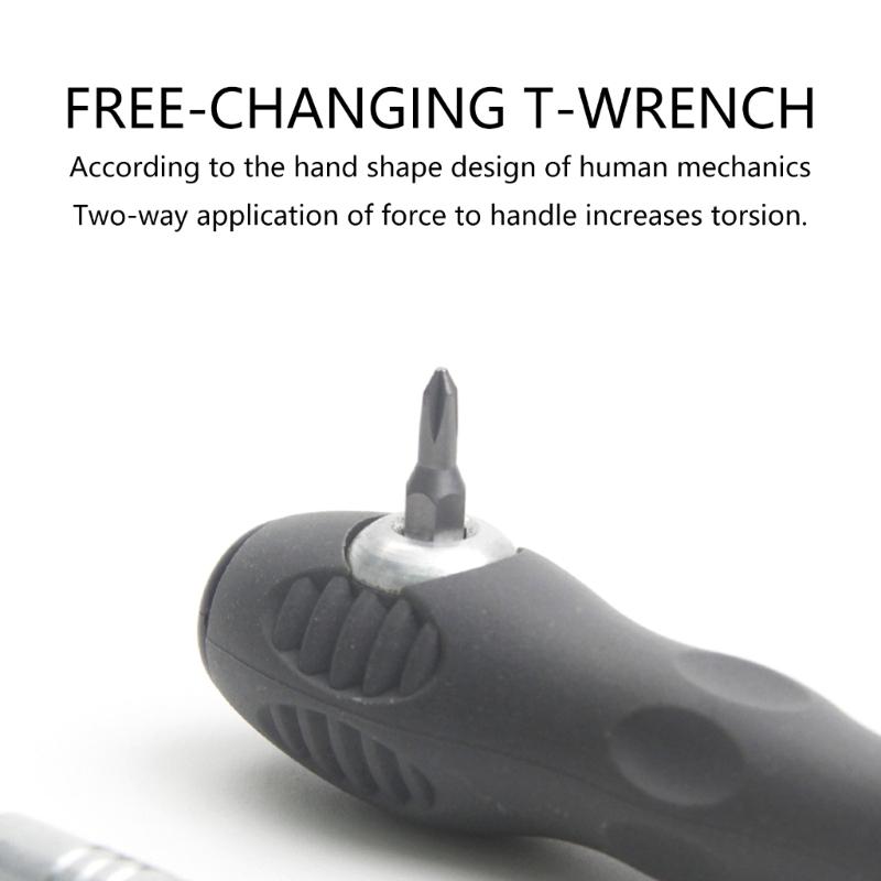 Multifunctional Screwdriver Set For Smartphone Repair Includes Compact Storage Case And Magnetic Bits Anti Loss Design