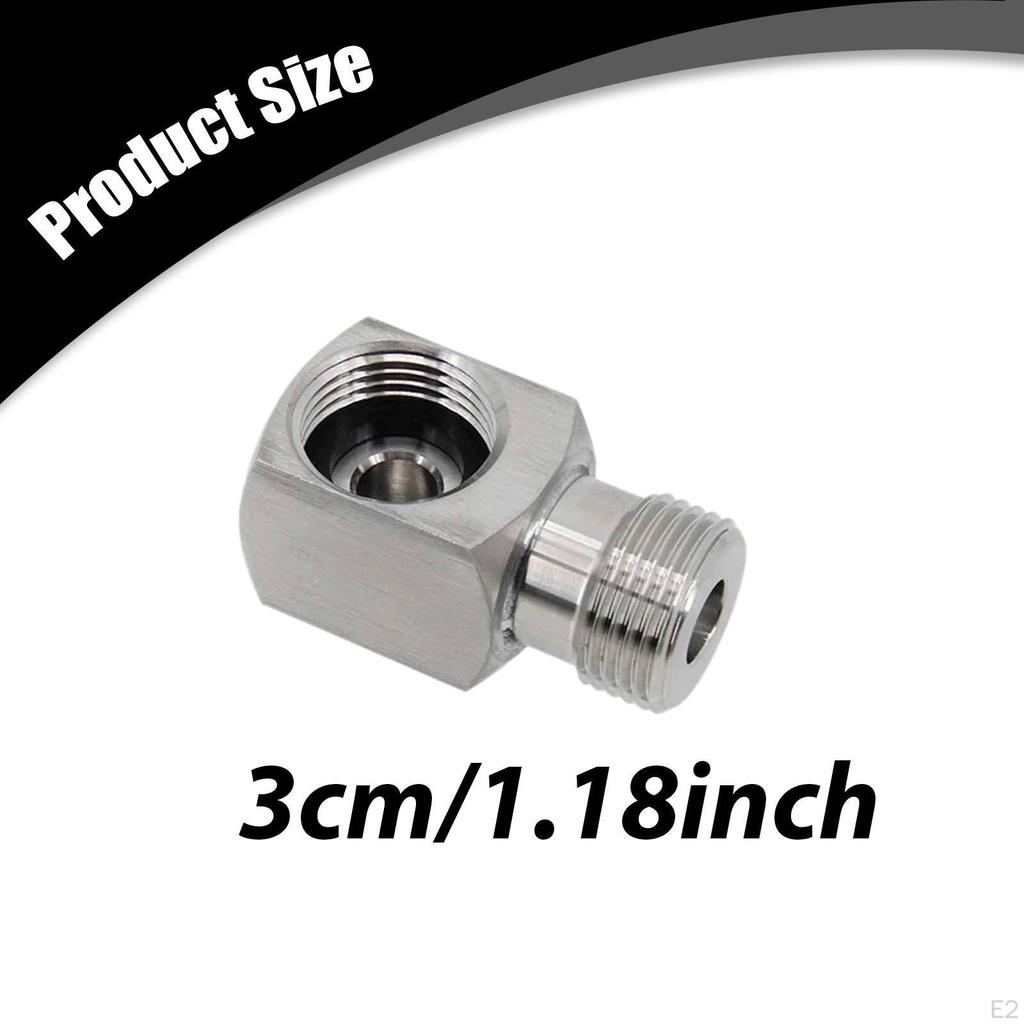 Beer Keg Coupler Elbow Fitting Compact Replacement for Narrow Space Professional Accessories 5/8"