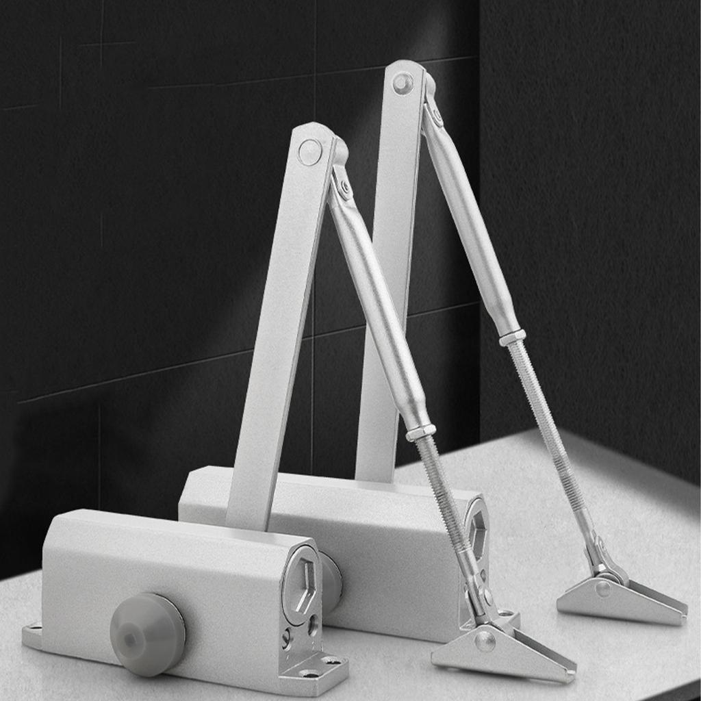 Automatic Door Closer Household Sliding Door Closer Hydraulic Buffer Device Fire Door Closer Artifact Fire Door