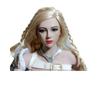 Scale Head Long Beautiful Female Figure Head Fits Female Action Figures 1/6 Sculpt, Hair, Sculpt, 12-Inch (C) SL6158-JY-JP