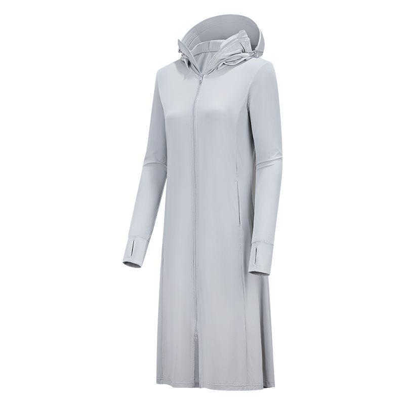 High-Quality Unisex Hooded Ice Silk Sun Protection Jacket for Summer Outdoors