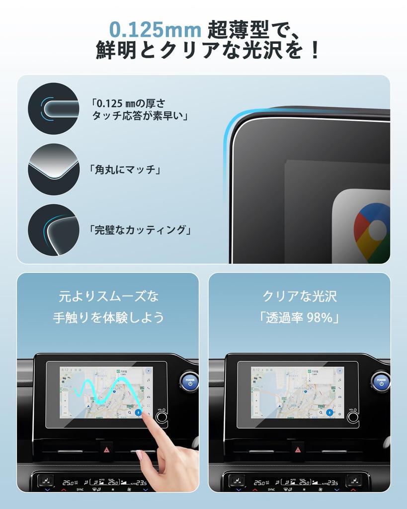 SKTU Nano Film [Voxy 90 Series Voxy] 8 Inch Car Navigation Protection Film, Display