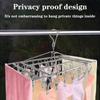 Sock Rack, Stainless Steel Clothes Rack, Multifunctional Clothes Rack, Underwear Rack, Windproof Dormitory, Household Clothes Rack