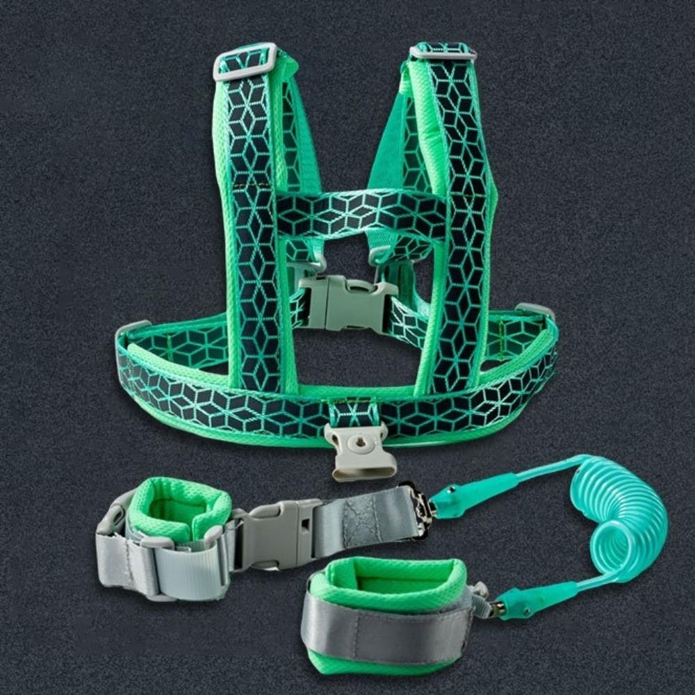 2m Barn Anti-Förlorad Handledslänk Reflekterande Småbarn Sele Koppel Trånga Platser