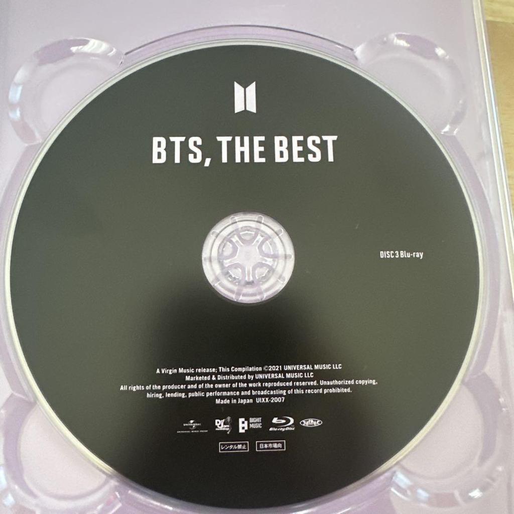 [USED] BTS, THE BEST First Limited Edition A 3DISCS