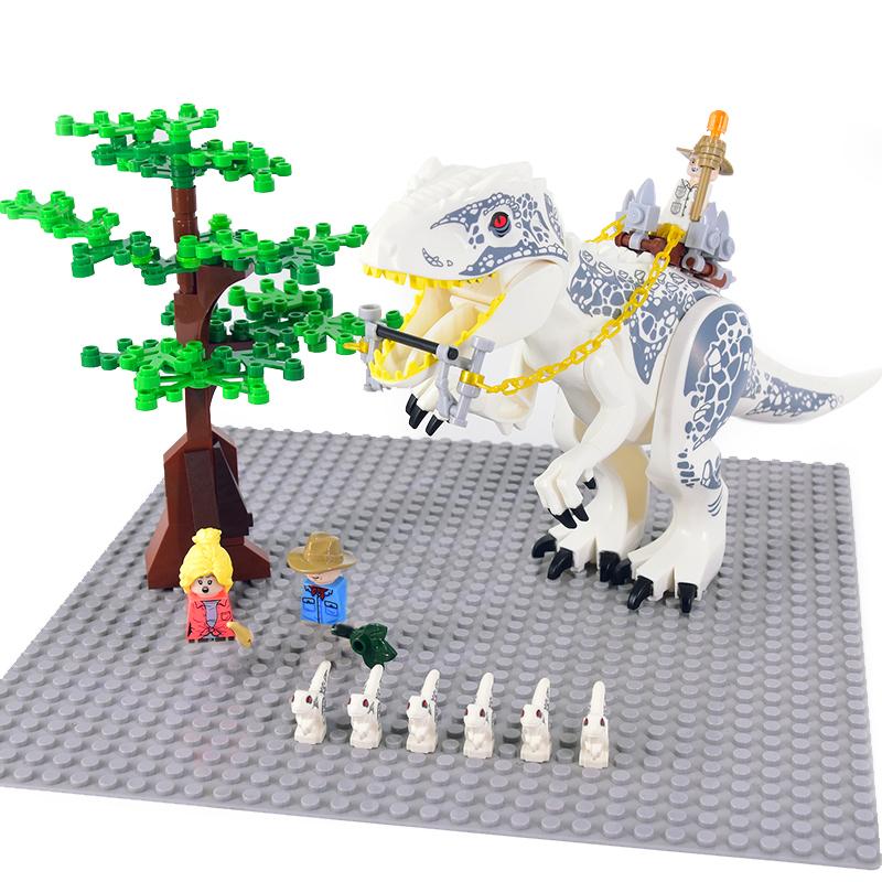 Jurský dinosaurus Tropický deštný prales stavebnice doplňky dárek rozmanitost volitelných balených dětských hraček