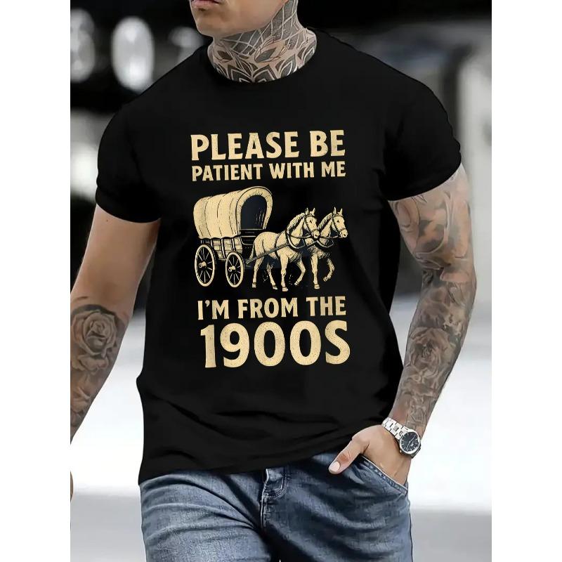 European sizes Comfortable Crew Neck Casual Men's TShirt ShortSleeves Menswear Tshirt Summer Spring Streetwear Trendy Letter Print shirt Tees