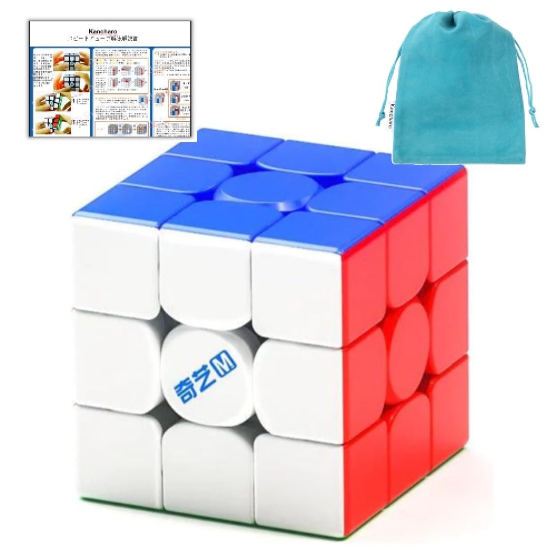 

Kancharo QY M Pro Maglev [Pouch IncludedAuthentic] Magnetic Competition Cube (Stickerless, 3x3 Maglev)
