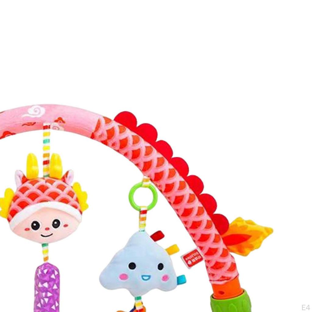 Baby Stroller Arch Toy for Babies Infants Soft Early Development Mobile Bunny