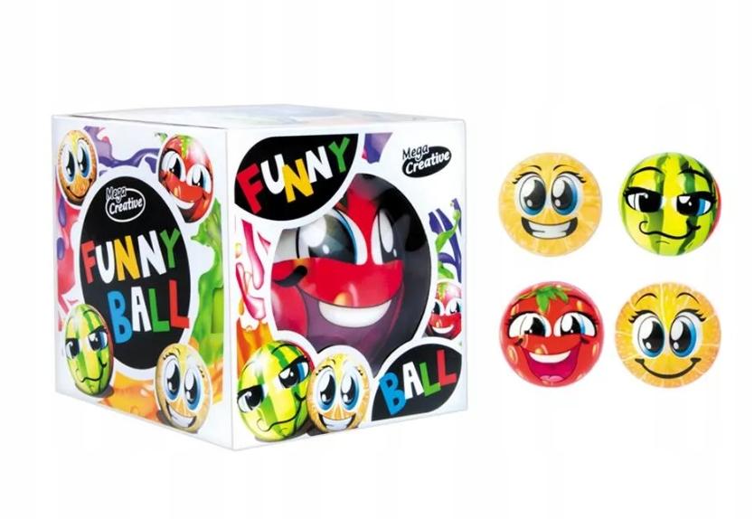 Piłka Zmyłka Funny Ball 10Cm Owoce Mc Wb 48 W
