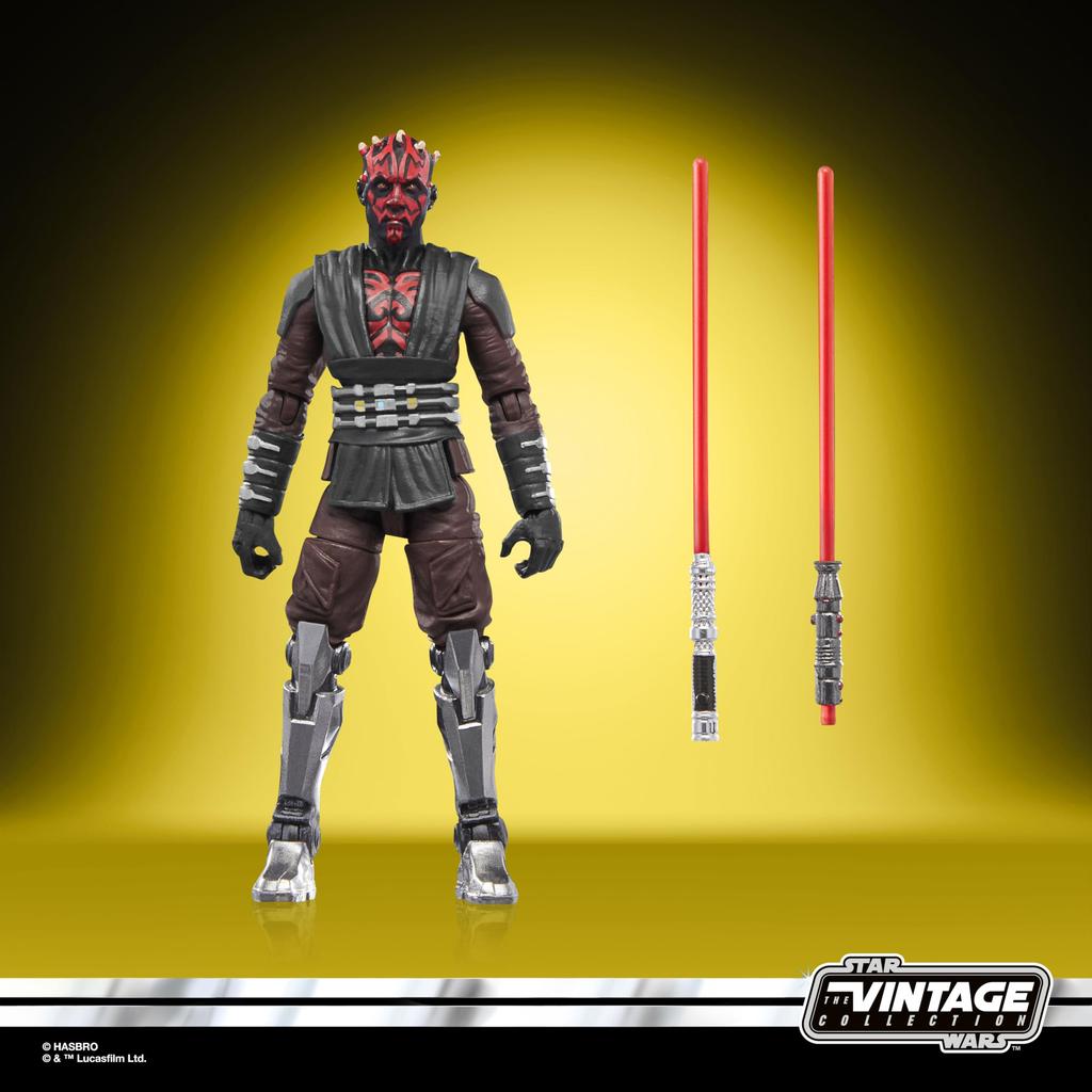 Hasbro Star Wars Vintage Collection Star Maul Shadow Lord Maul Premium Collectible Action Figure G2615 Authentic Wars 3.75-inch